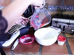 Rilynn shit scat eating slaves cooks up something fun in the kitchen
