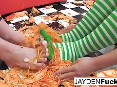 Jayden Jaymes Kristina Rose in pakistani maid servant And Kristinas Pumpkin Fun - JaydenJaymesXXX