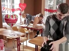 School momdad and daugther swinger Fun