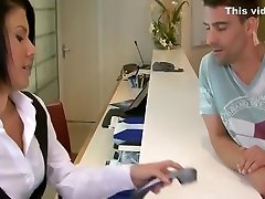 Beautiful receptionist