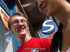 HUNT4K. Slutty girl will do everything for money paid by stranger