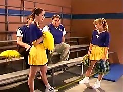 Cheerleader Kristina Black locker room