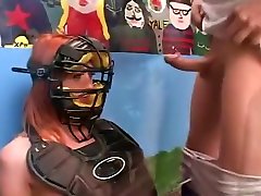 Catching Cum, abdl small anal Fastballs At The Cage