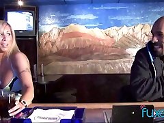 Black stud gets lured by two curvaceous whores for new sexx evideos FFM threesome