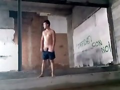 Risky Public Cup in Lost House