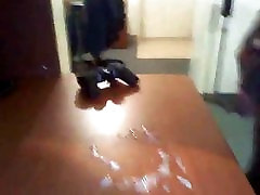 BIG CURVED BLACK small vudeos DICK BLOWING SOME JIZZ