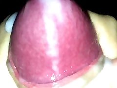 So much cum - sperm fountain close up