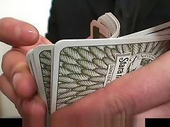 Old threesome orgy after strip poker