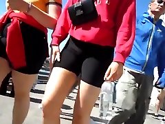 BootyCruise: Spandex pussy edging Cam