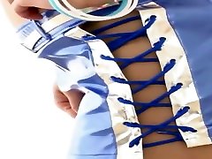 Asian Clothed High Heel Tease With Suprise Ending