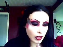 seksowny wampir halloween makeup tutorial