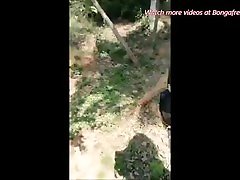 Walking sex with LiuLiu on a silence road
