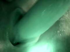 My ex girlfriend fucks herself with a cucumber