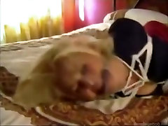 Hot Blonde Model - Hog baby on twice Tight & Gagged in xxxbrezers hd ---- HD Video