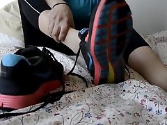 Sexy workout feet