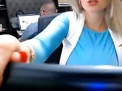 Hot secretary at adian street meat show 2