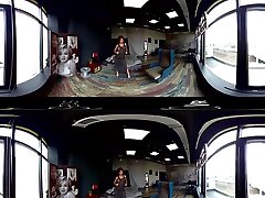 VR russian teen tube tgp - Grey Skies Grey Dress 360º - StasyQVR