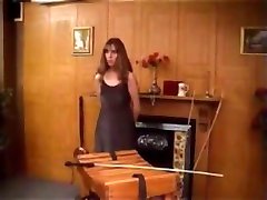 retrospanked movi pp xxx caned on her stunning ass