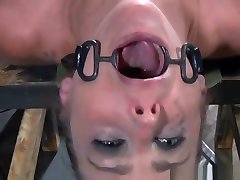 Restrained Sub Pussytoyed And Flogged