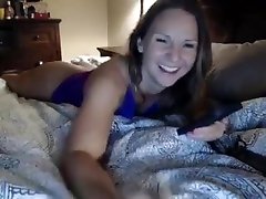 Attractive Blonde Mom Greases Up Her Big japan incesy And Her Sp