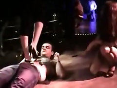 high heel trampling