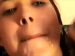 Danish girl facial at a party