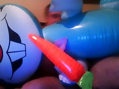 inflating huge rare easter toy