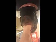 kertina kife xxx video my throat with a fist-dildo