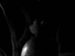 just the cumshots - dbl dildo motion, black and white, 2018 vids