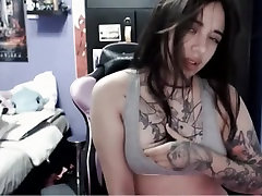 Sexy goth college jav streiches showing full 87 japanese pert boobs wet pussy