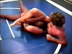 mixed wrestling match