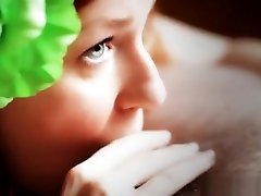 Redhead girl cute big tits Blowjob