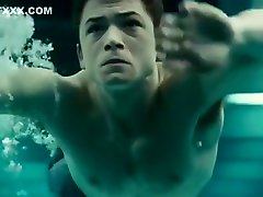Taron Egerton Hot Sexy Bare Chested in Kingsman The Secret Service