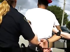 Perverted female cops take advantage of suspect in electric room