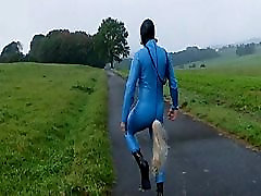 Ponygirl xxx pennt Latexcatsuit Hoofboots