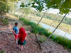 Poison Ivy Batman Kiss and Rides his Cock to Creampie on a black pussy fucked rough Lake