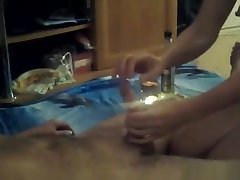Wife surprises me with a special massage for our anniversary