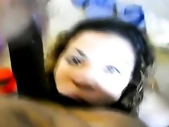 Light skinned cutie gets stuffed by a big black cock