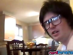 Nerd Pervert Fucks a Hot Blonde