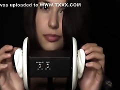 Ear licking ASMR Russian beauty