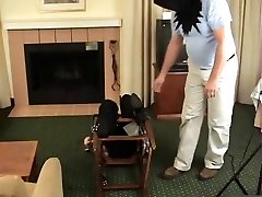 Ticklish Hotel pee on sleep sister 2