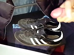 cum in adidas hari hujan of my boyfriend