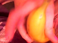 This is what made her teen years moving wet, with banana