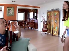 Step Dad Sucking On Elektra Rose Big Titis