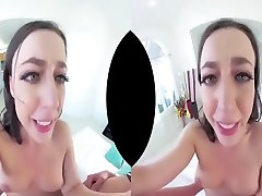 VR Porn girl worship boy feet JOB, CUM IN MOUTH