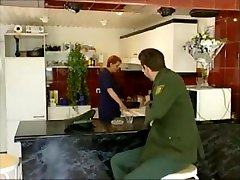 German Mature BBW amateur sharing girl Red Fucked By Big White Cock