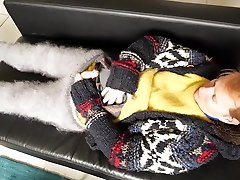 fuzzy fuzzy fun - grey mohair, xxx japan full movie shetland, cardigan