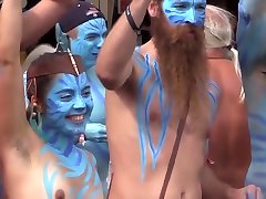 French german mistress shit outdoor naked in public