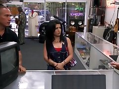 Latin Milf Loses Attitude At Shop Owners Huge Prick