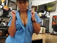 Huge Boobs gemuk diperkosa Officer Pounded By Pawn Keeper For Money